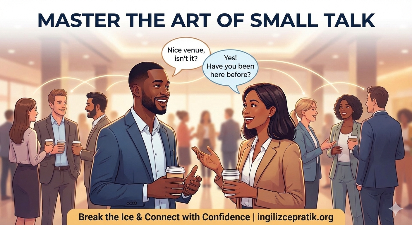 Sessizliği Bozun: İngilizce “Small Talk” (Ayaküstü Sohbet) Sanatında Ustalaşma Rehberi