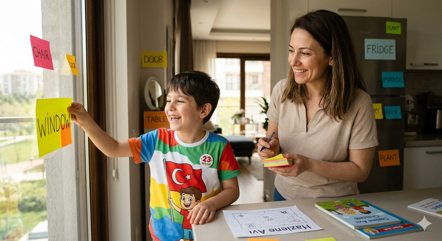 23 Nisan Özel: Çocuklara İngilizceyi Sevdiren 5 Eğlenceli Ev Aktivitesi